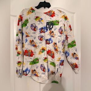 WALT DISNEY WORLD SPIRIT JERSEY shirt pinocchio dumbo ADULT XS